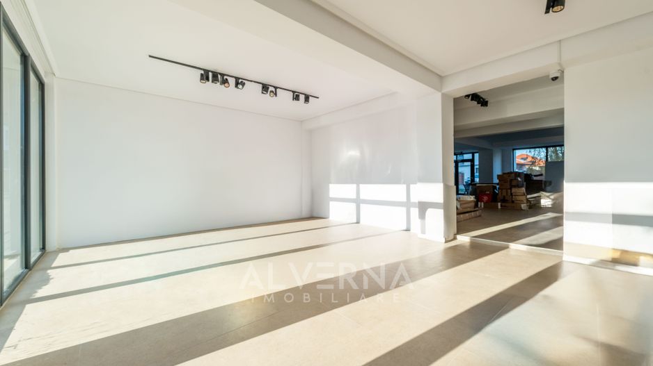 Spatiu comercial 165mp | 11ml vitrina | 2 grupuri sanitare | Borhanci - Poză 1