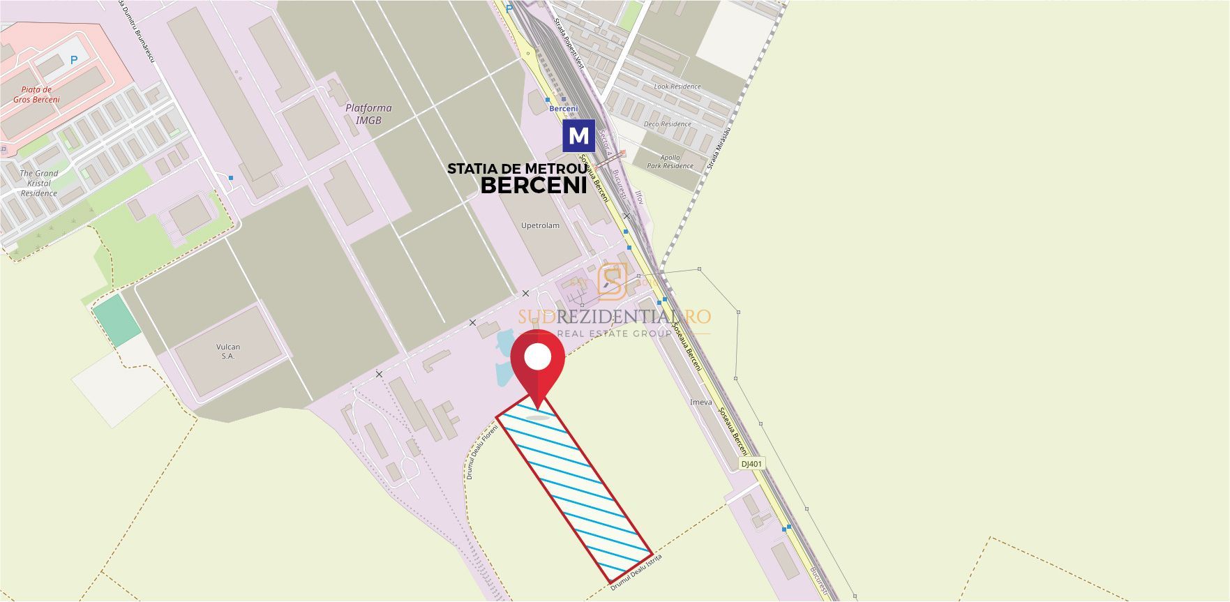 Teren intravilan generos, investitie ideala in zona IMGB - Sectorul 4 - Poză 5