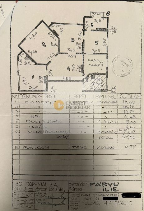 3 camere in vila I Calea Plevnei I Necesita renovare I Etaj 2 - Poză 17
