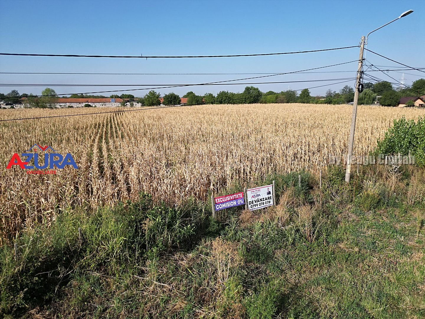 AZURA Imobiliare - Teren la DN7 langa Gaesti, Crangurile - Badulesti - Poză 2