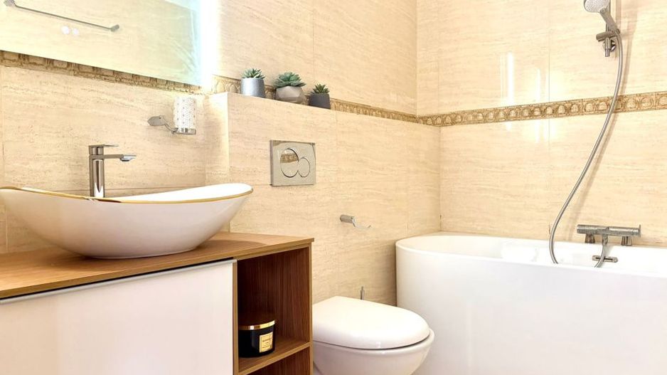 Penthouse pe 2 niveluri l 160 mp utili l terase 75 mp l parcare l B. Z - Poză 8