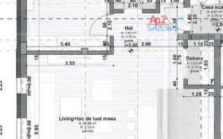 Apartament in vila! 4 camere 125.56 mp utili+29 mp terasa! 2 garaje! - Schiță 10