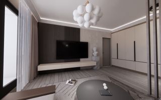 2 cam, terasa 29 m,  et. 3, FINISAT MODERN,  COMISION 0, incalzire in pardoseala - Poză 4