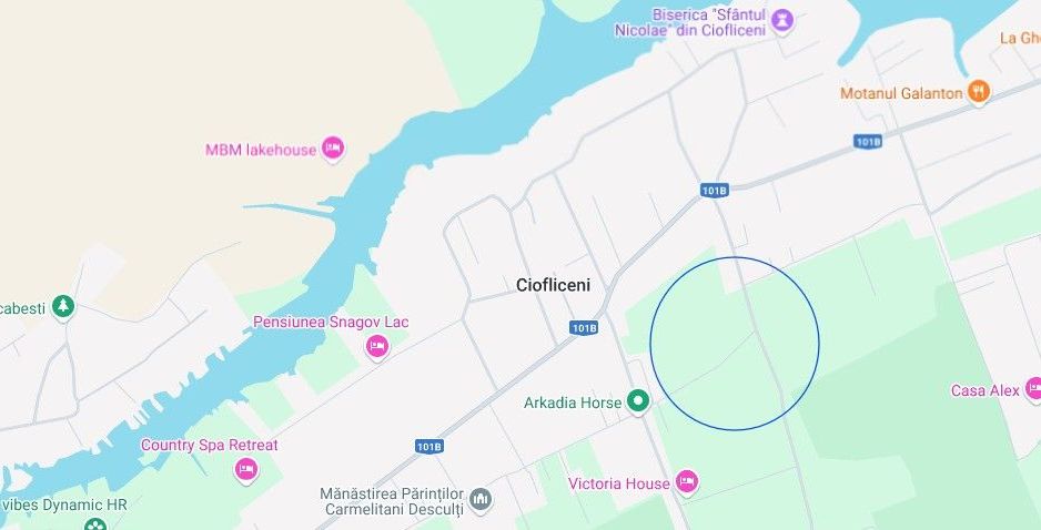 Vanzare teren intravilan | 940 mp | 65 euro/mp | Snagov - Ciofliceni - Poză 1