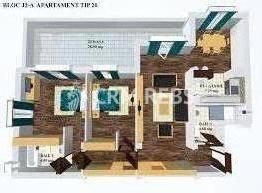 Apartament cu 2 camere în zona Calea Victoriei - Schiță 3