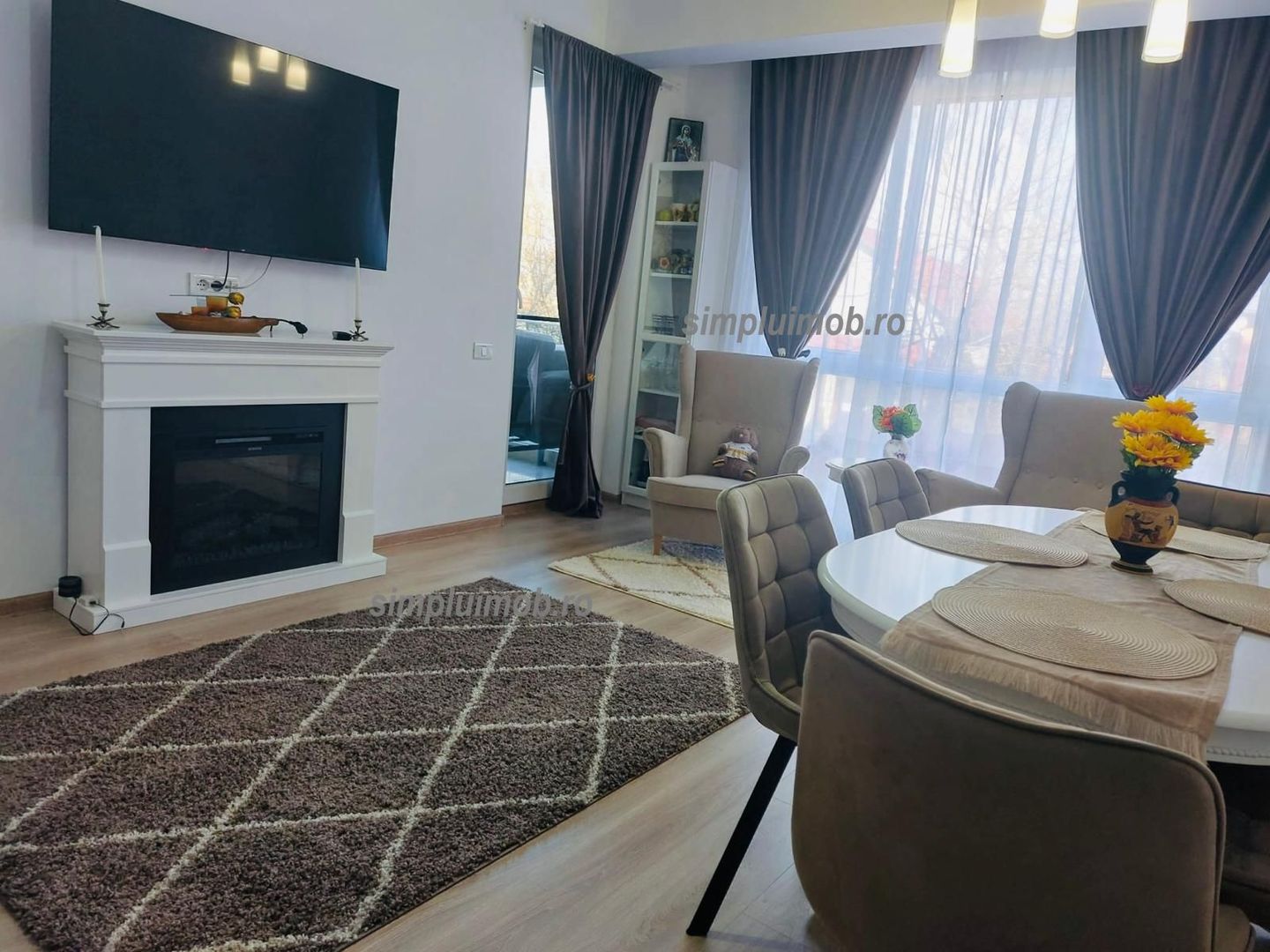 Apartament 2 cam Gama Rezidence 3 complet mobilat+ loc parcare - Poză 1
