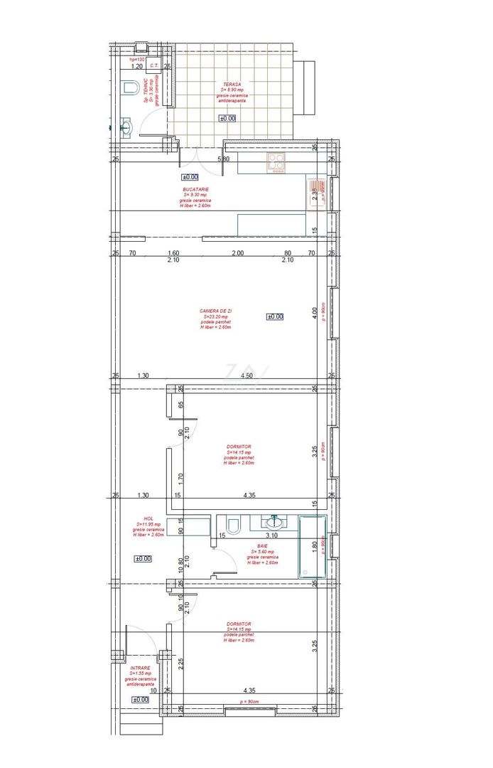 Comision 0. Duplex FINALIZAT 82 mp. Teren generos. - Poză 18
