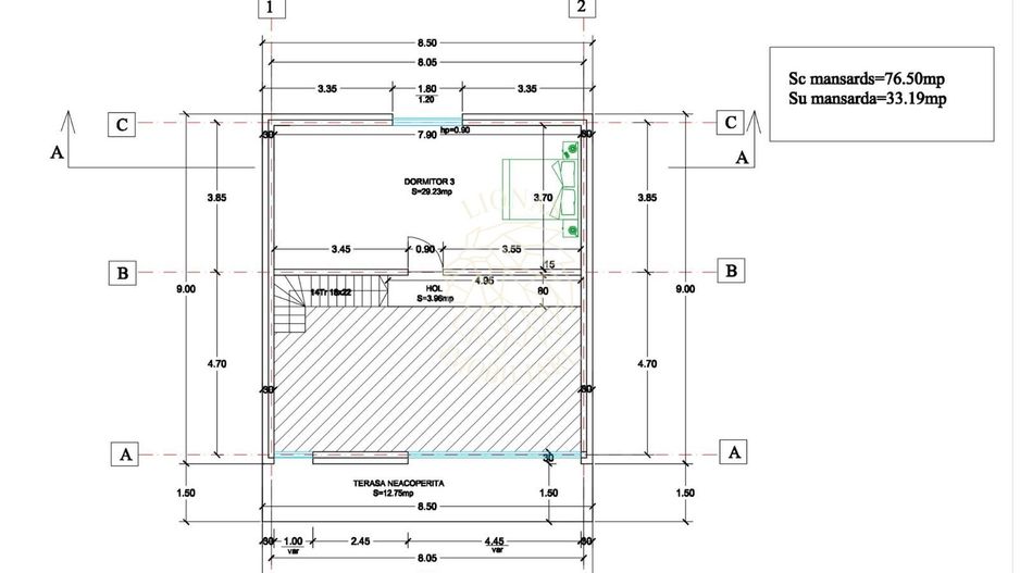 Teren 500mp cu Proiect Resort exclusivist-panorama lac Colibita - Poză 10