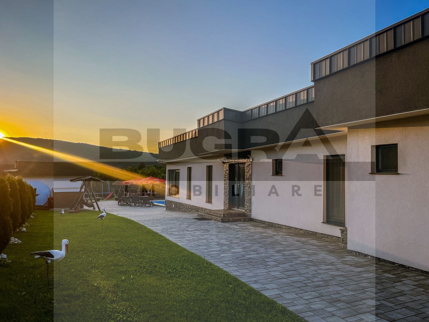 Casa exclusivista cu piscina, 150mp, teren 1500mp, zona Somesu Rece - Poză 21