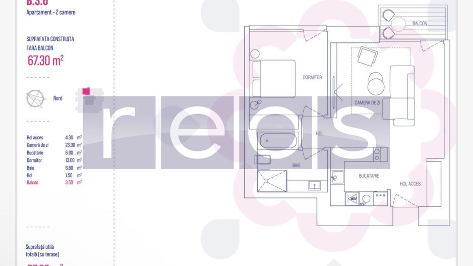 OPORTUNITATE VANZARE 2 CAMERE | VEDERE PANORAMICA |ONE VERDI ET 3-9-13 - Poză 17