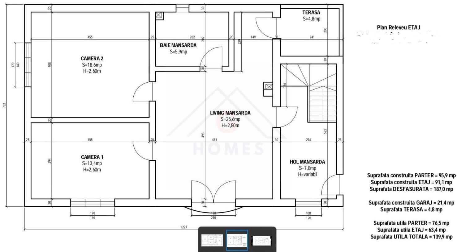 CASA INDIVIDUALA cu garaj LA PRET DE APARTAMENT. Plata esalonata. - Poză 23
