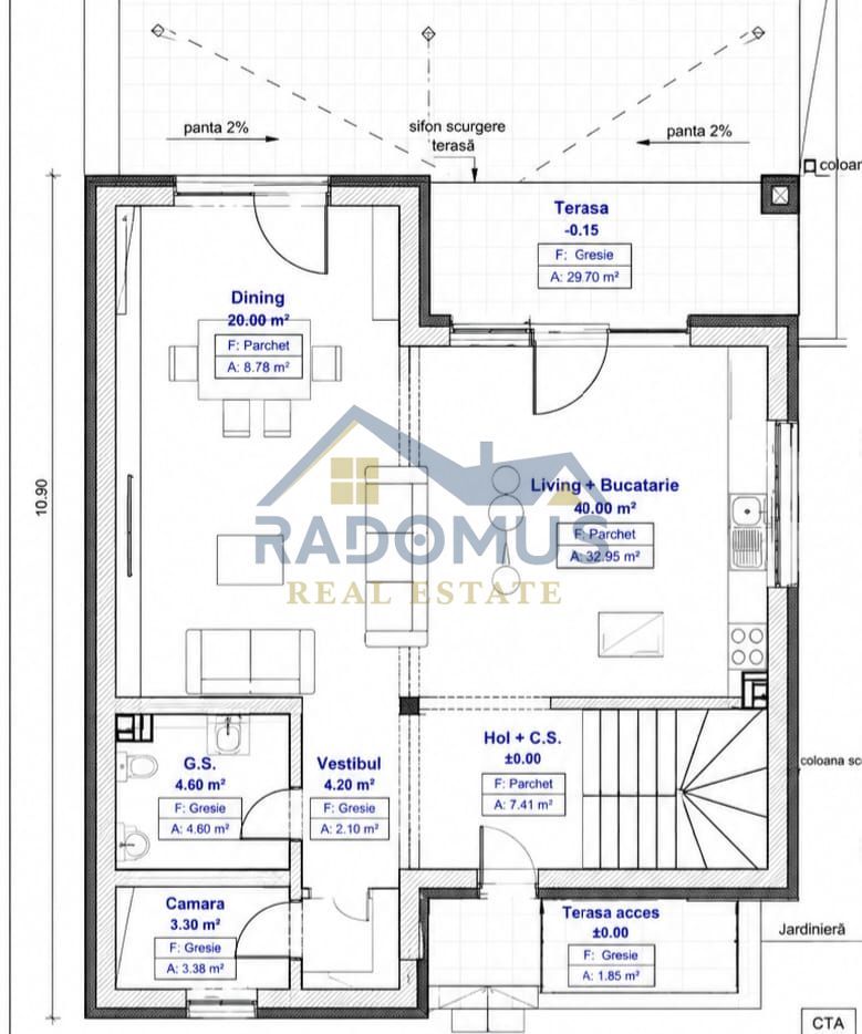 Casă Berceni | Complex Privat | Panouri Fotovoltaice | Teren 360 mp - Schiță 20