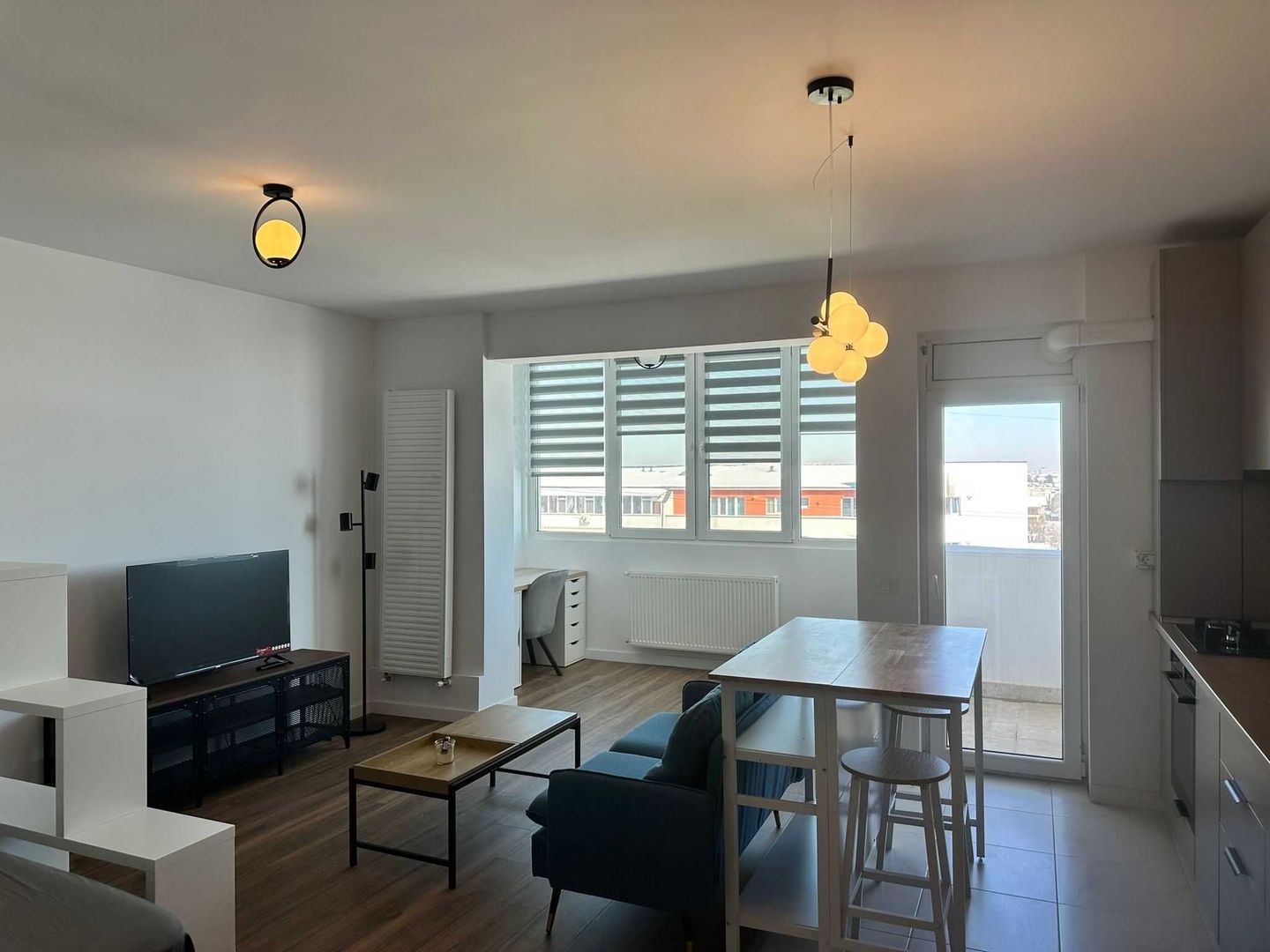 Garsoniera NOUA mobilata si utilata 40 mp + parcare - Popesti Leordeni - Poză 6