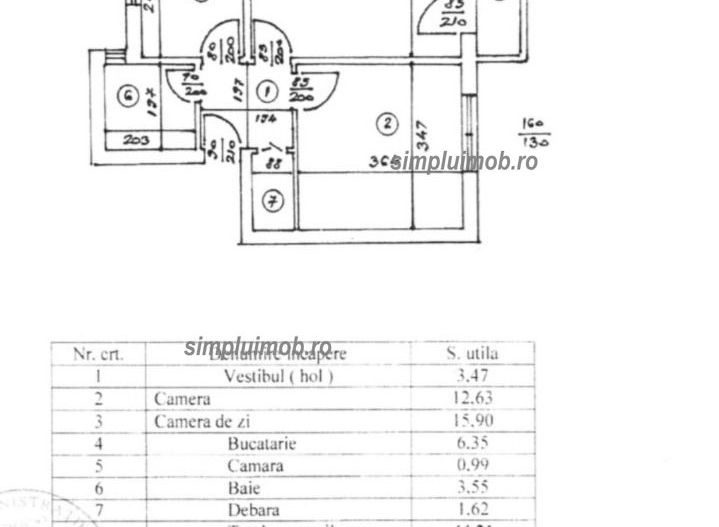 Renovat complet 2 camere Giurgiului Alunisului Sector 4 - Schiță 11