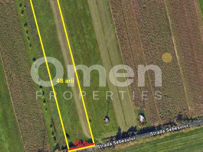 Teren intravilan in Baia Mare de vanzare, 48 arii , strada Sebesului - Poză 4