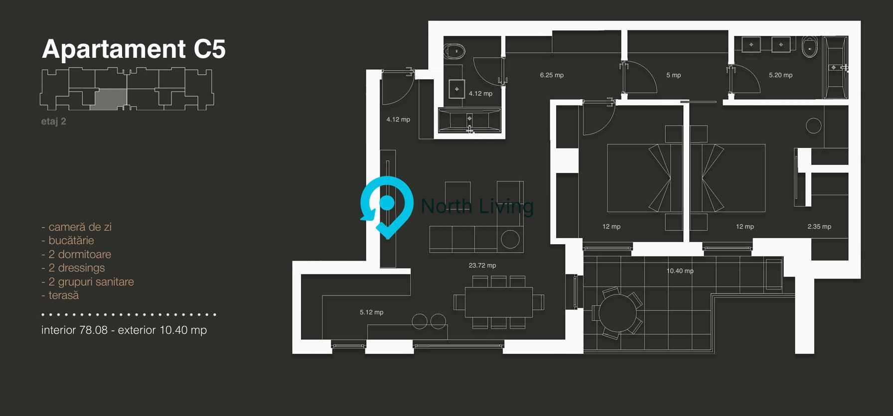 Apartament 3 Camere de LUX | Nou | Iancu Nicolae | Finisaje Premium - Poză 2