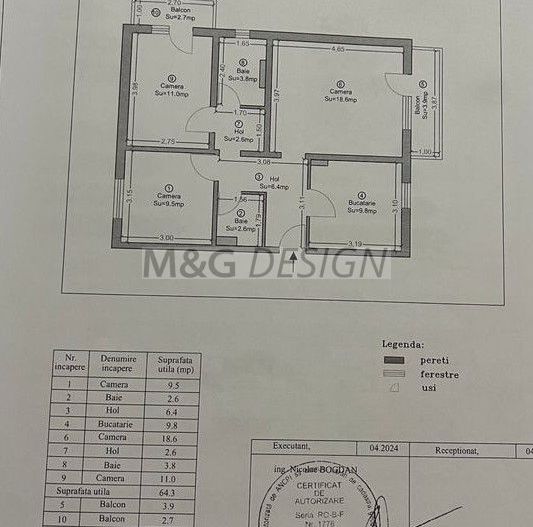 Apartament 3 camere Dambovita-Sagului - Poză 8