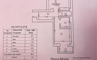 BLOC NOU INTABULAT - ETAJ 1 - 2 CAMERE DECOMANDAT CU 2 BAI - TUDOR - Poză 5