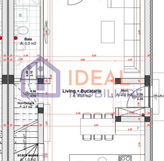 Duplex Modern la cheie si 270 de mp de curte, in Cisnadie - Schiță 8
