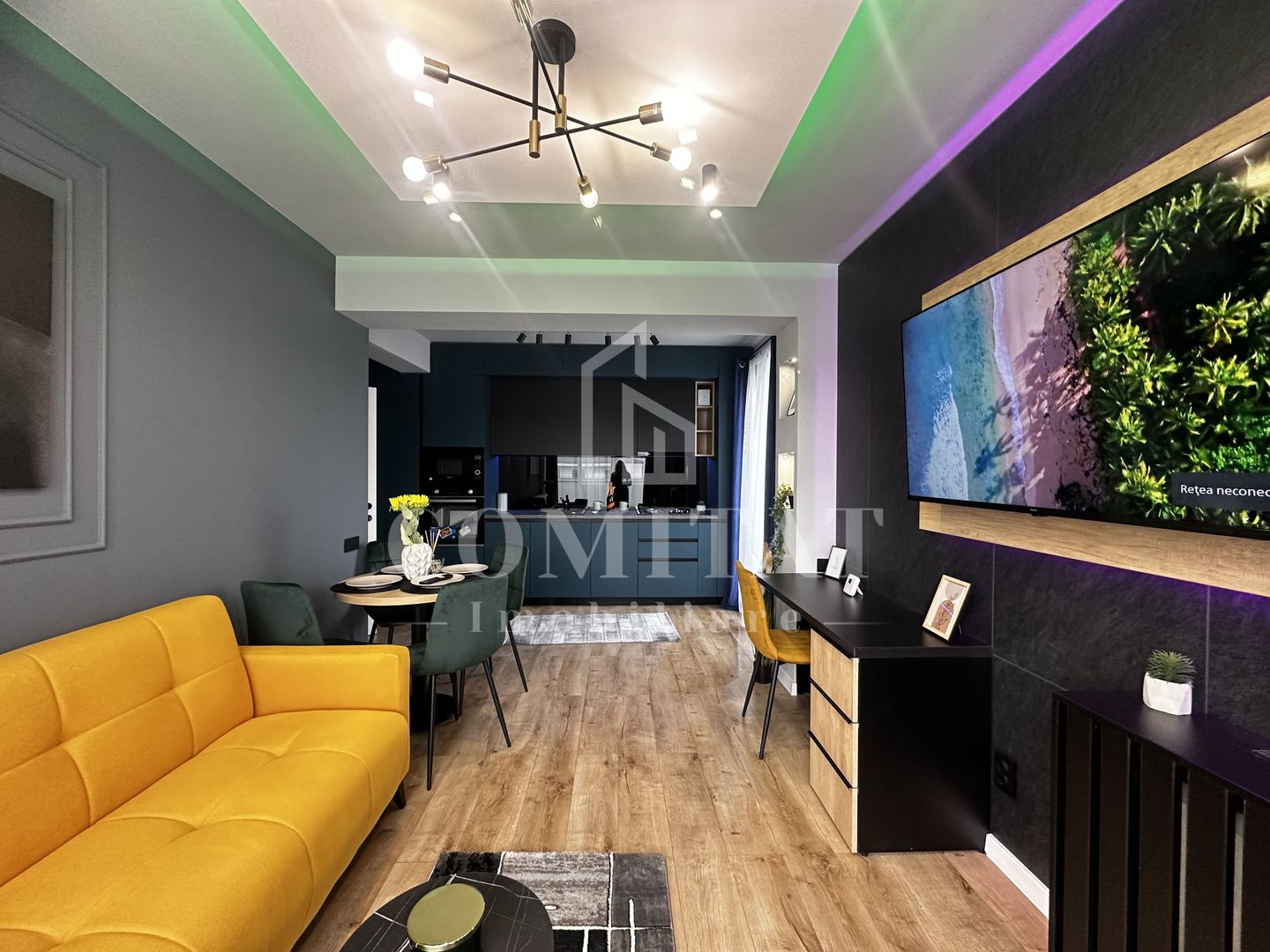 Apartament 3 camere ultrafinisat | Terasa 33 mp | Cartier Terra - Poză 2