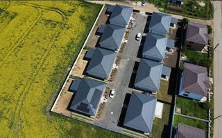 CASA INDIVIDUALA DOMNESTI, 4 CAMERE, INCALZIRE PARDOSEALA, COMIS 0% - Poză 4