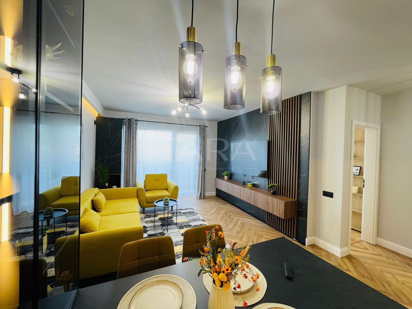 Apartament modern cu 2 camere, mobilat premium – Florești, zona centra - Poză 6