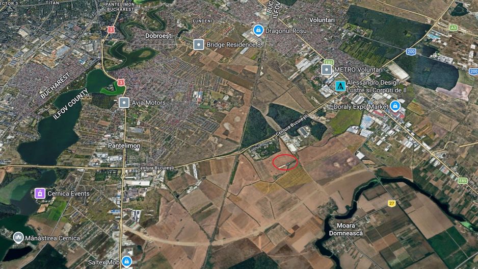 Teren Intravilan Centura Pantelimon Moara Domneasca - Poză 1