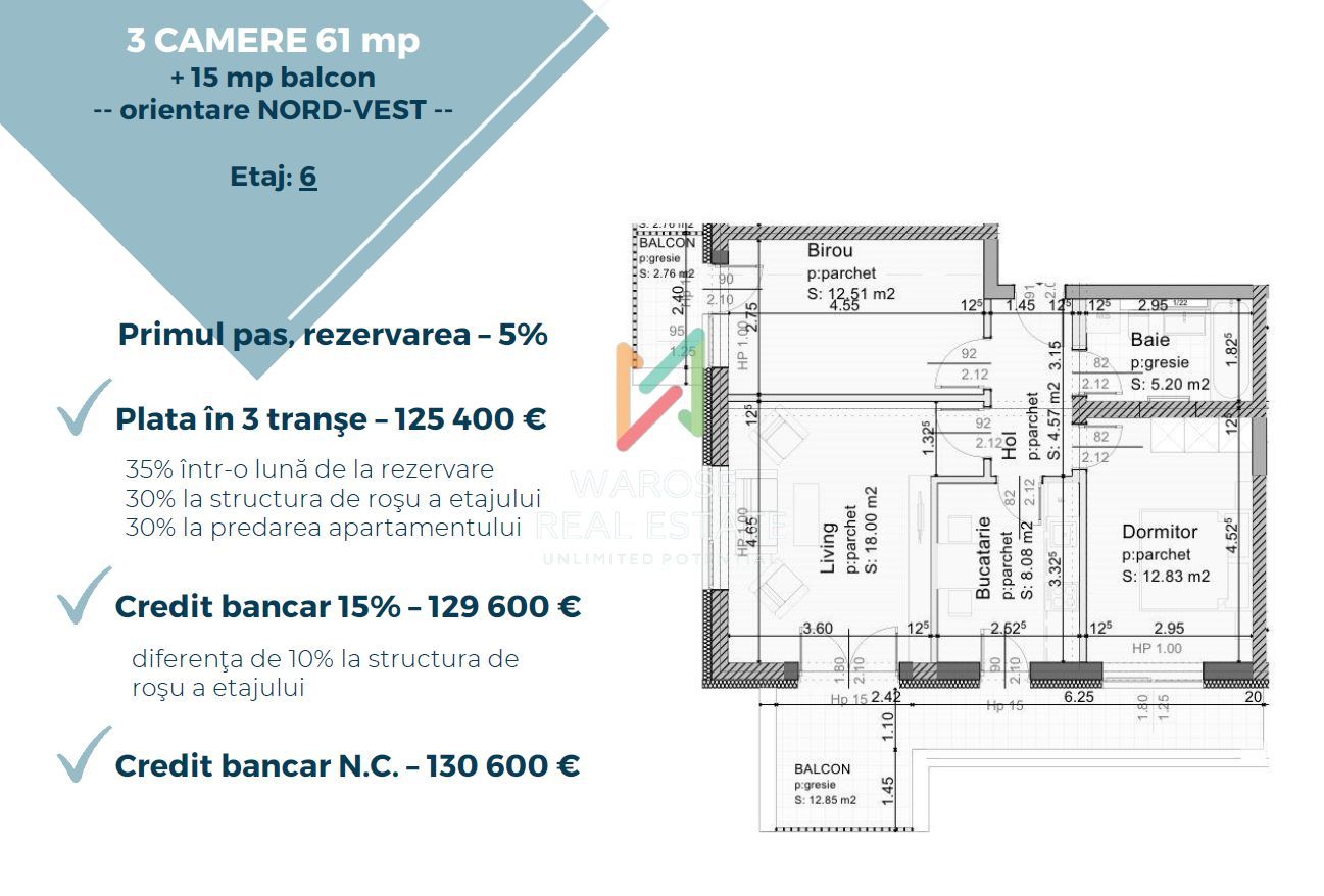 3 Camere | 0% Comision | Tractorul | 2026-2027 - Poză 9