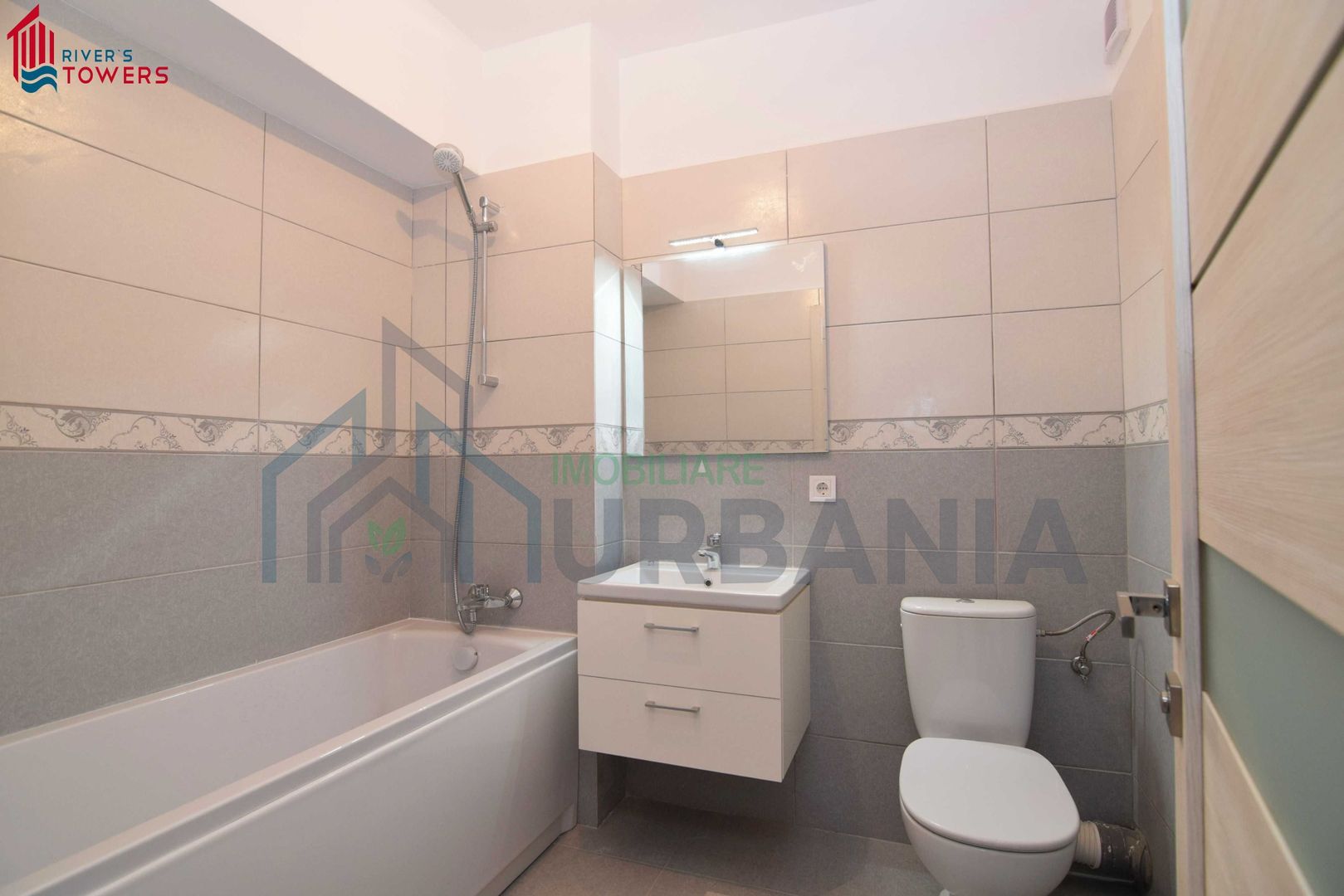 Apartament 3 camere, etaj 3/13, 2 băi, parcare și boxă, River's Towers, Iași - Poză 8