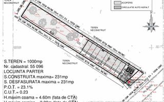 teren intravil+proiect casa/com.Cornetu/IF la 3min de autostr. A0 - Poză 1