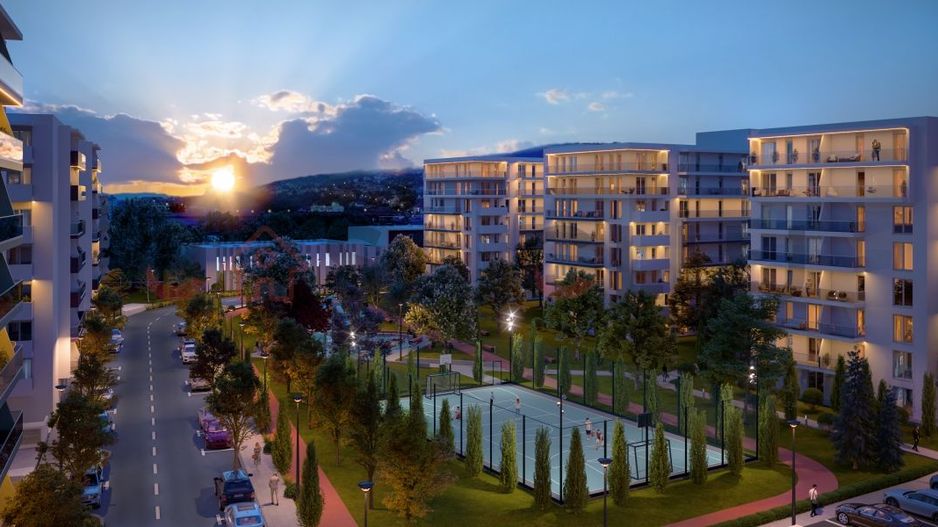 Apartament 2 Camere, 54mp + Balcon 13mp, Semifinisat - Poză 1