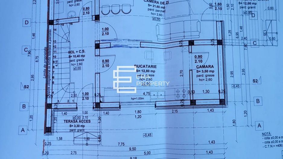 Casă modernă în Sibiu 13Omp utili – etaj retras, terase -teren 255 mp - Schiță 6