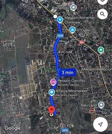 Teren Bucium 3 min de Hanul 3 sarmale, la Soseaua Barnova - # - Poză 4