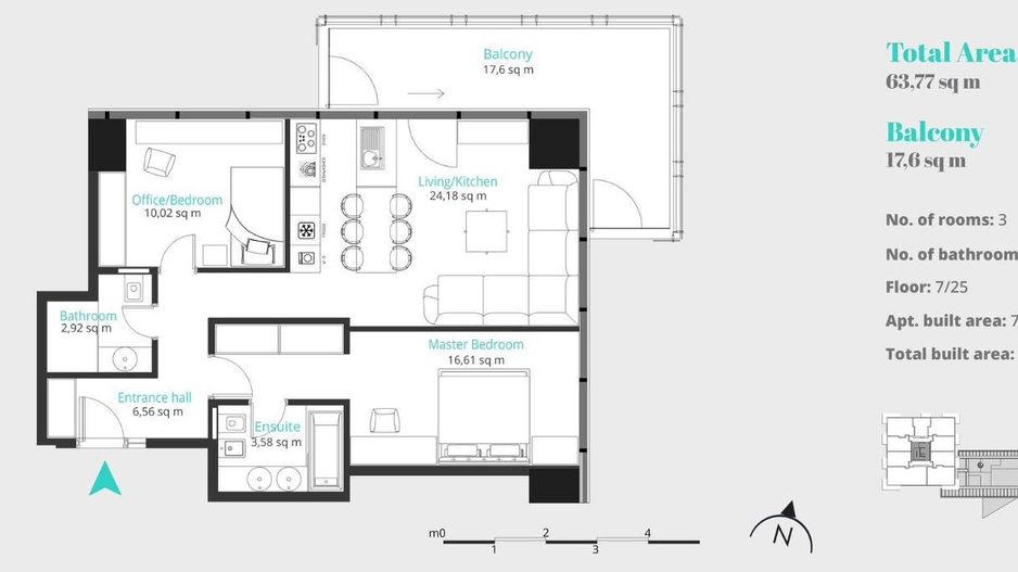 Apartament deosebit 3 camere UpSite I Zona Floreasca I View superb - Poză 5