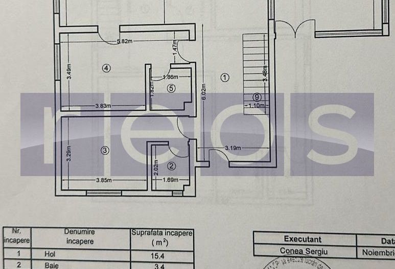 CASĂ P+1 DE VÂNZARE  CARTIERUL LATIN – TEREN 400 MP  - GARAJ - Poză 15