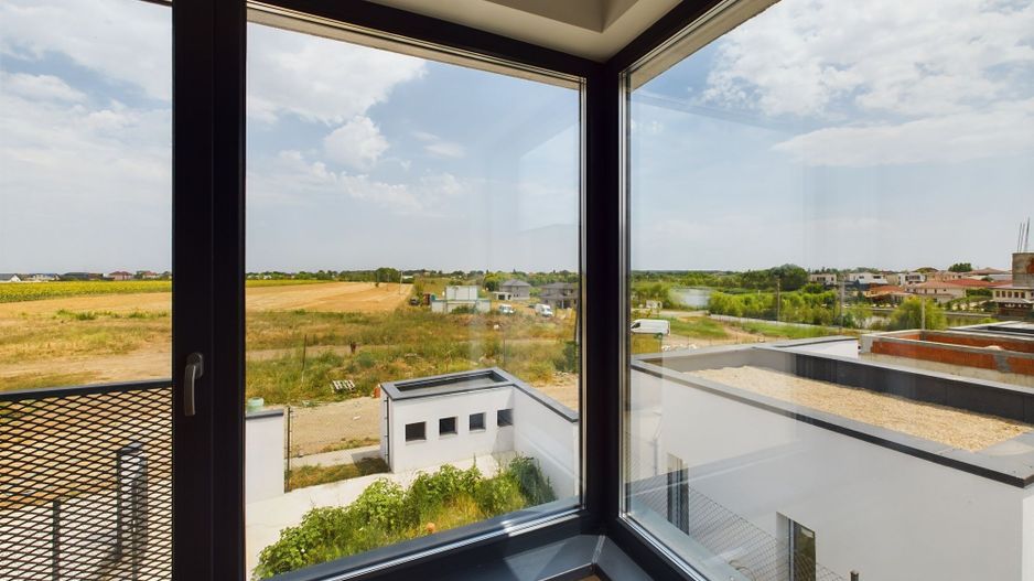 Vilă într-un Complex Rezidențial Nou cu Vedere la Balta Corbeanca - Poză 13