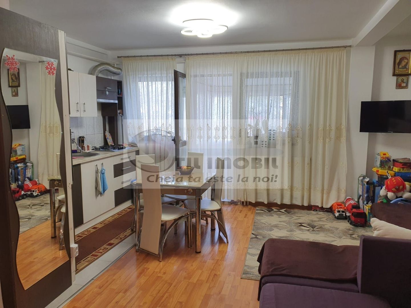 Vând apartament 3 camere – Tătărași (Aviației), Iași – 72,93 m - Poză 1