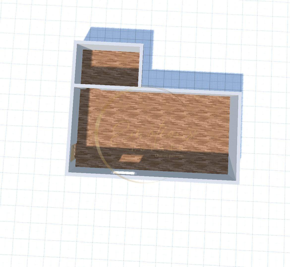 Apartament cu 1 camera la vila ( bucatarie comuna ) | UTILITATI INCLUSE - Schiță 9