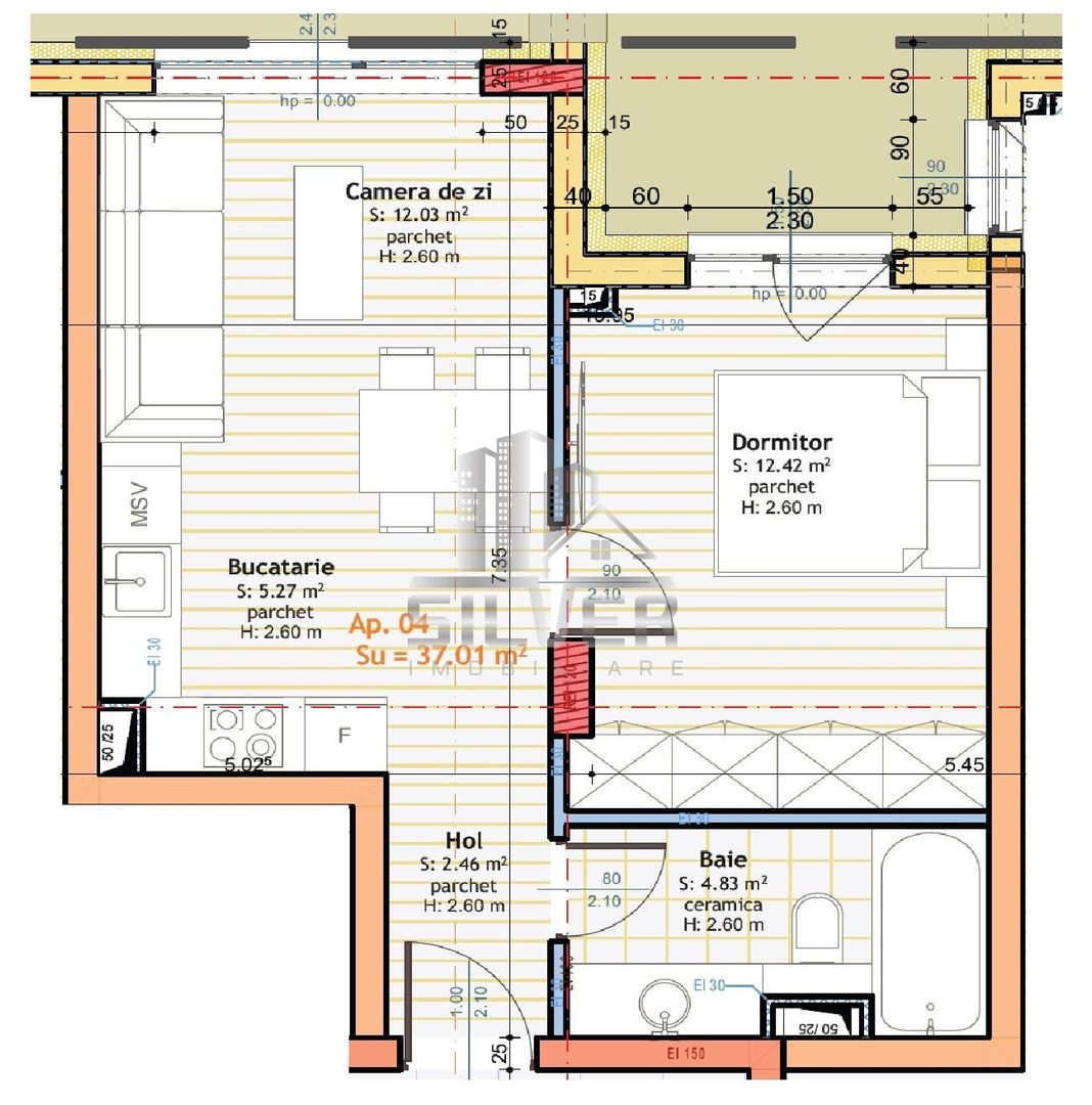 Apartamente 2 - 3 camere finisate in Floresti, zona Somesului - Poză 5