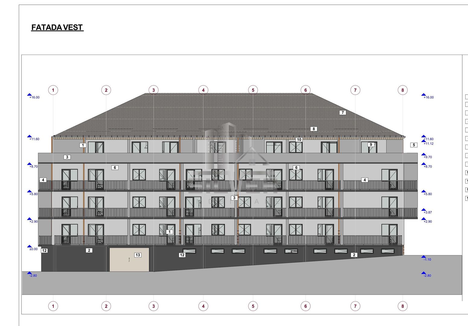 Apartament cu 2 camere/44 mp/imobil NZEB. - Poză 1