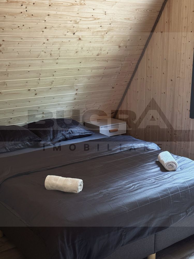 Cabana A Frame superba - zona Buscat - Poză 6