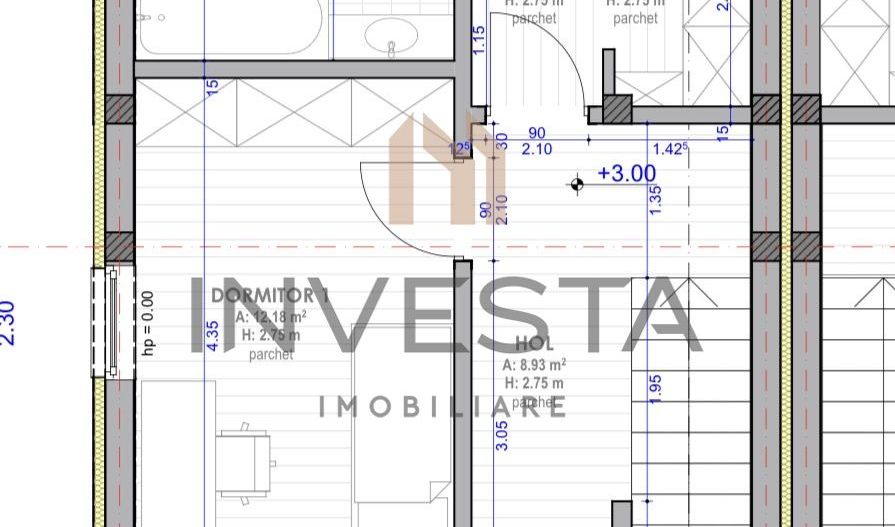 Duplex premium cu terasa panoramica de 75 mp, zona Vivo - Schiță 12
