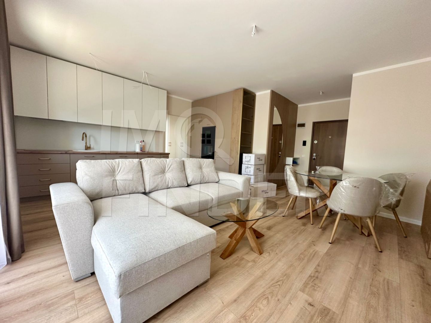 2 camere premium cu terasa generoasa | design elegant | complet mobilat - Poză 1