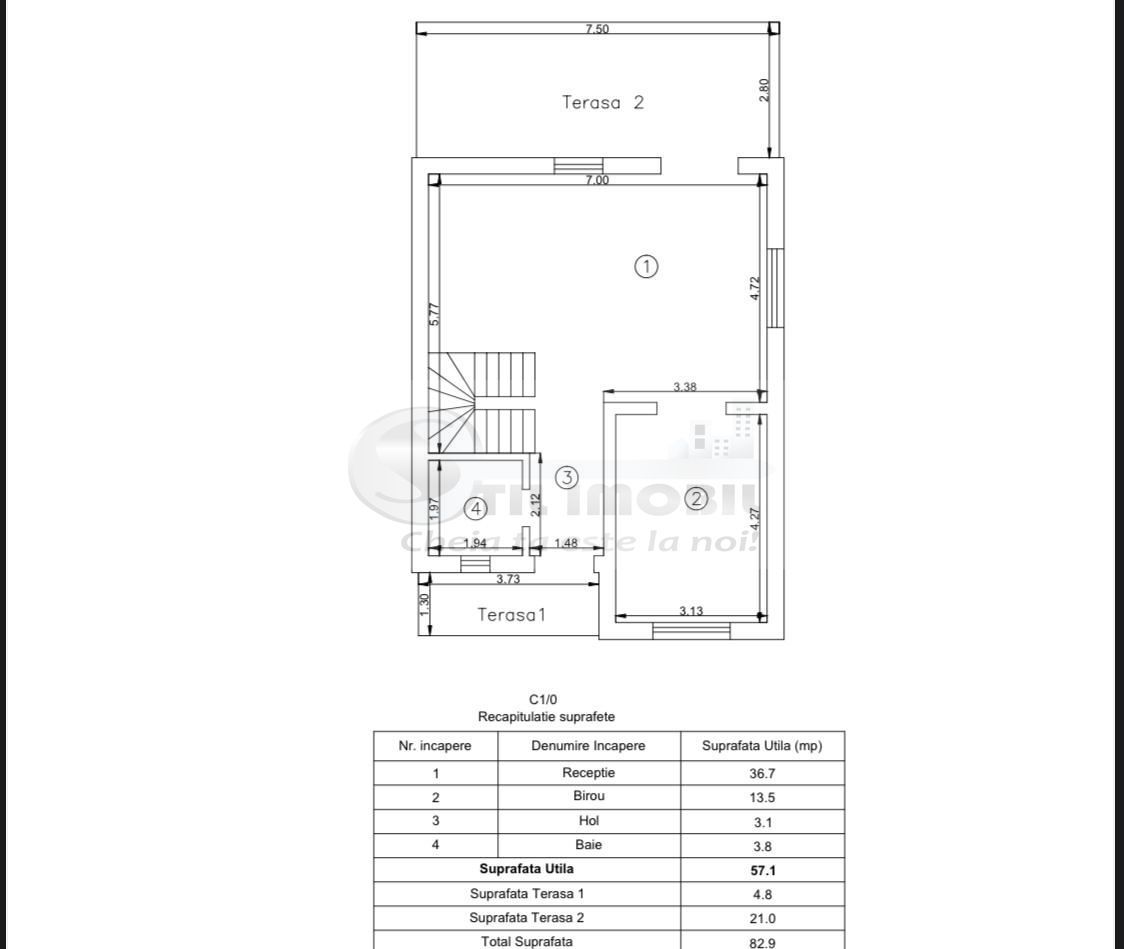 Casa Valea Lupului, 112 mp, curte 336 mp, AC, alarmă, 240.000 € - Poză 14