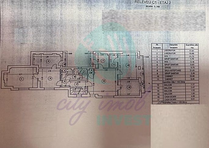 Casă consolidată, ideală pentru locuință sau afaceri – zona Mihai Eminescu - Schiță 17