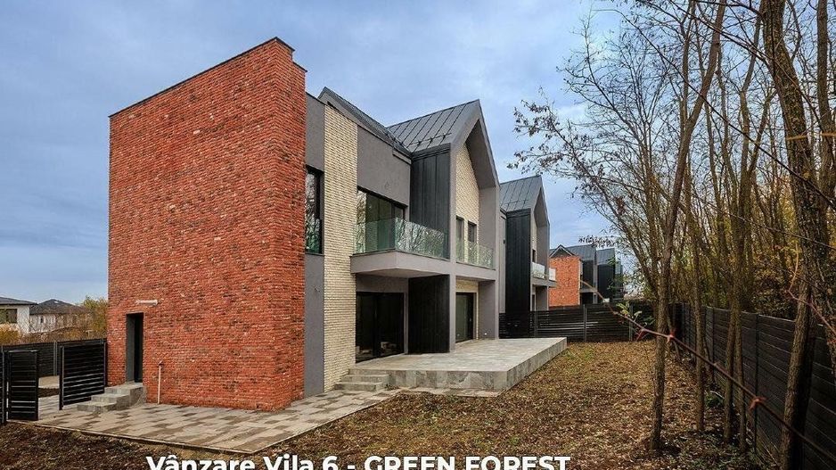 VILA 5 CAMERE | ARHITECTURA SCANDINAVA | CORBEANCA | LANGA PADURE - Poză 8