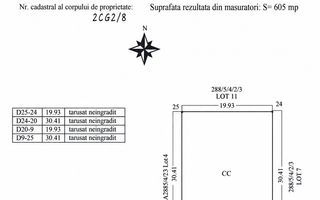 Teren intravilan 605 mp | Neptun – Comorova | Deschidere la șosea - Poză 3