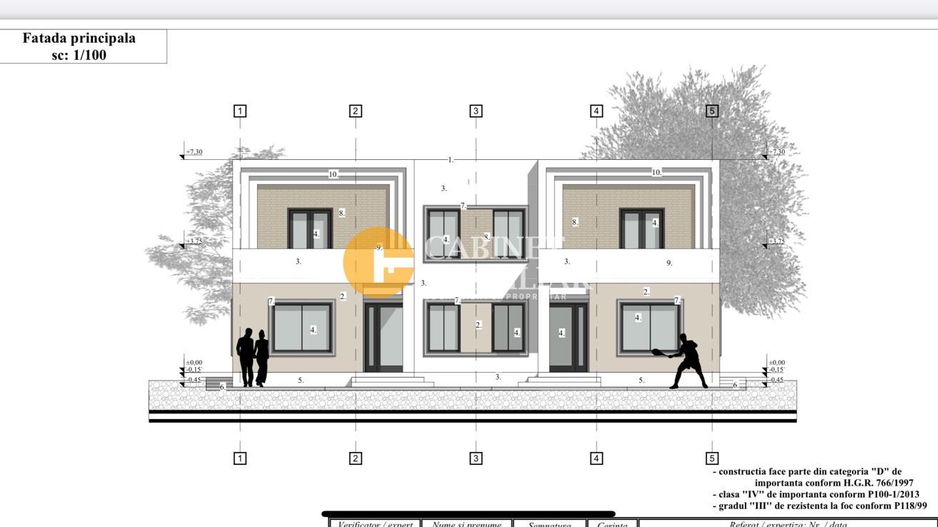 Duplex 4 Camere 120 MP - 300 MP  Teren Complex Rezidential Valea Lupului - Poză 1