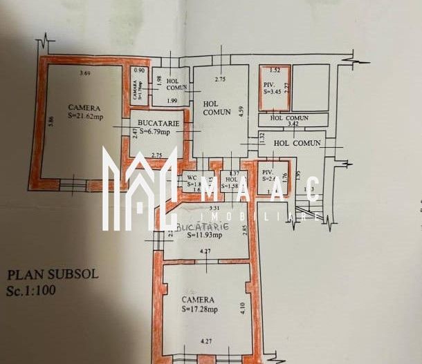 BLACK FRIDAY Apartament 2 camere | Investitie | Ultracentral - Schiță 8