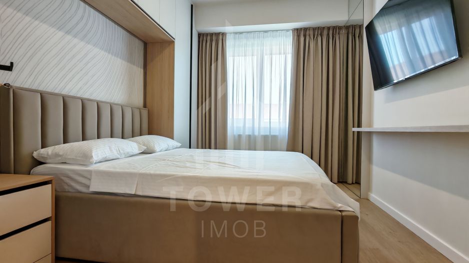 Apartament prima inchiriere cu 3 camere, nou, mobilat lux. - Poză 9